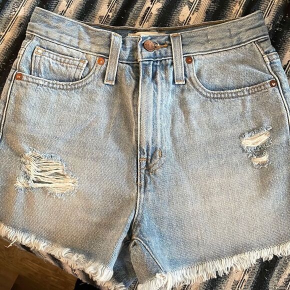 MADEWELL Jean shorts size 23 - Picture 1 of 6